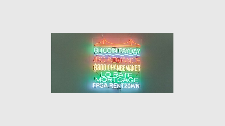 Online Art Gallery Experiments with Bitcoin Payments
