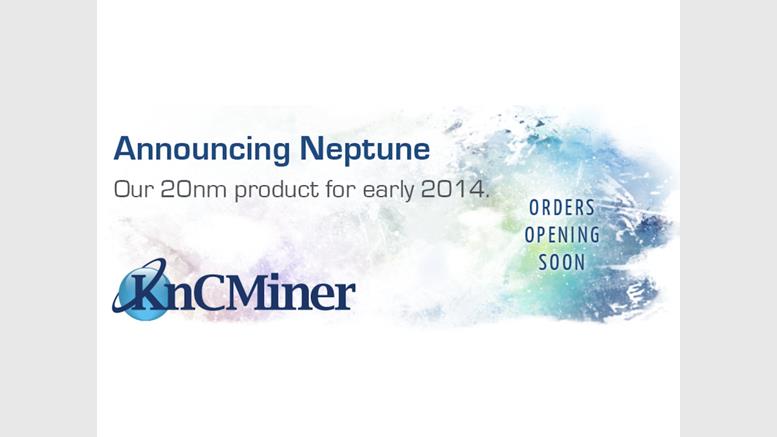 KnCMiner Launches Neptune ASIC Bitcoin Miner With at Least 3TH of Power