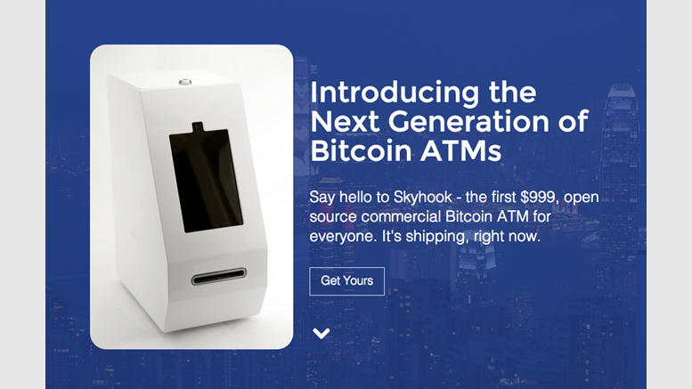 Skyhook Ships 150 Open-Source Bitcoin ATMs in First Month