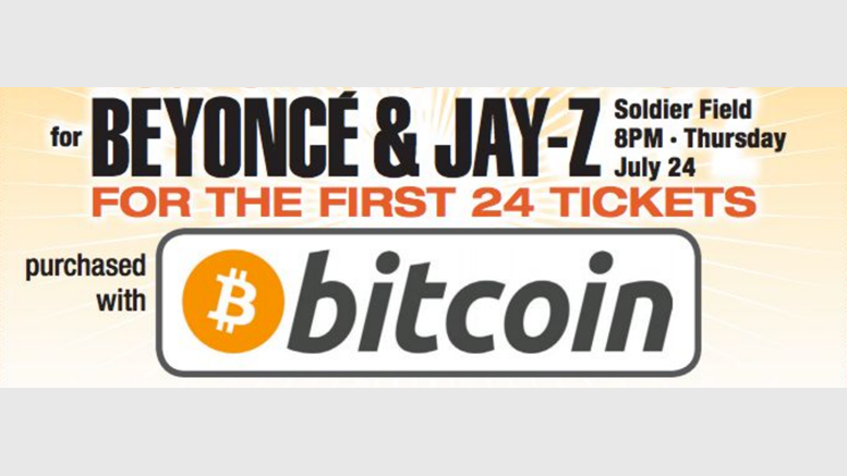 Bitcoin Ads for Beyoncé, Jay-Z Concert Go Live This Week
