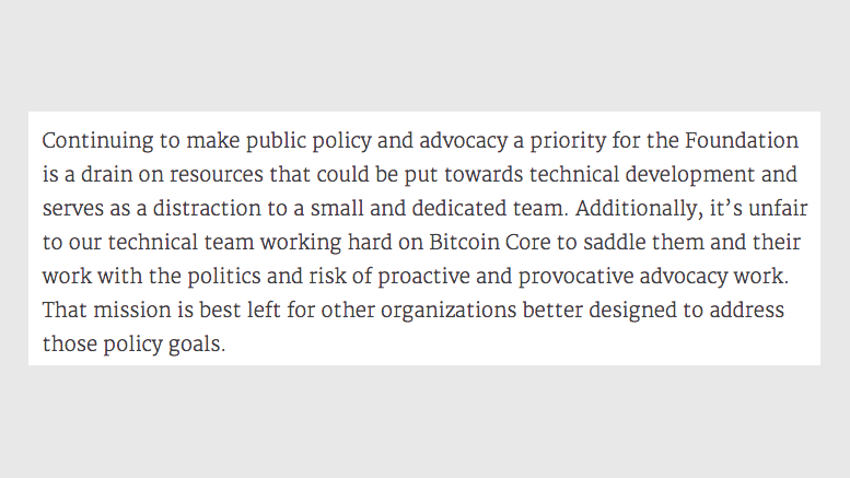 Bitcoin Foundation Changes Focus, acts like a Startup.
