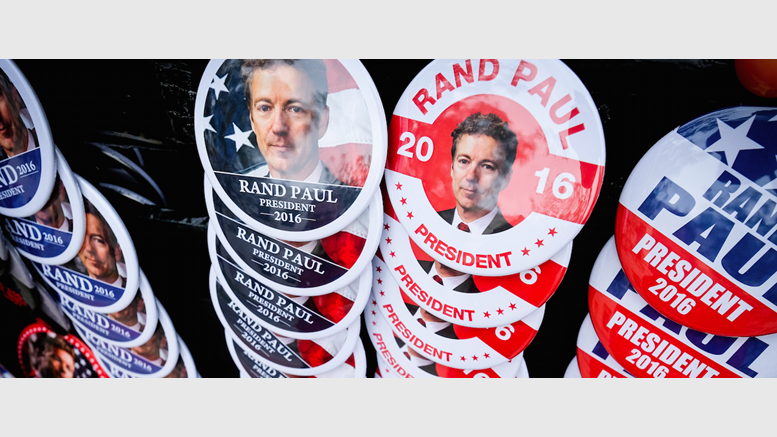 Rand Paul Accepts Bitcoin for Presidential Campaign