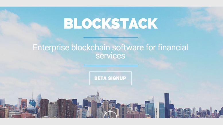 Blockstack to Provide Custom Blockchain Technology Solutions