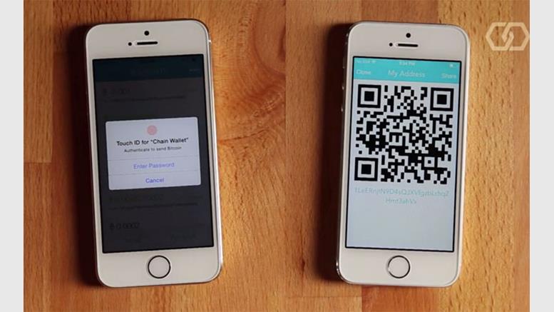 Video: iOS 8 Touch ID Bitcoin Wallet By Chain