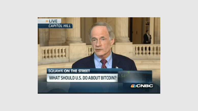 Senator Carper: US Does Not Need new laws for Bitcoin