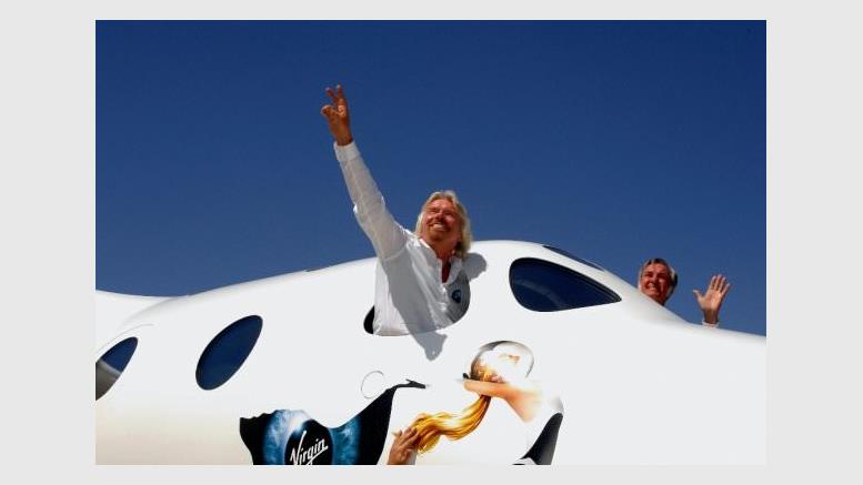 Virgin Galactic Accepts Bitcoin for Space Travel, says Billionaire Entrepreneur Sir Richard Branson