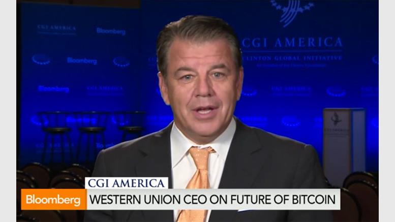 Western Union CEO Suggests His Company Could Adopt Bitcoin When It's Regulated