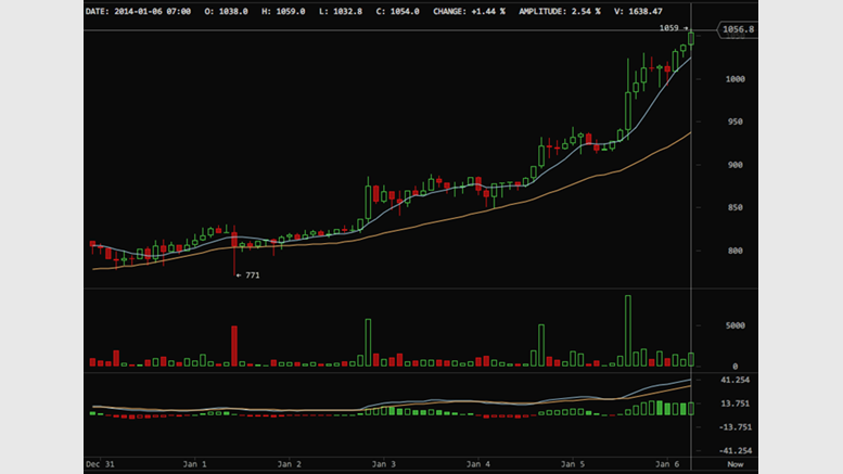 Bitcoin price to reach 2000 USD by the end of February 2014