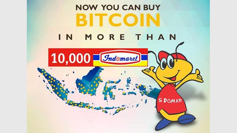 Indonesian Project Makes Bitcoin Available at 10,000 Stores