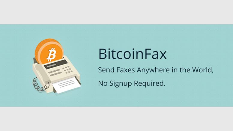 Bitcoin Fax: a Simple and Efficient Use Case for Bitcoin Micropayments