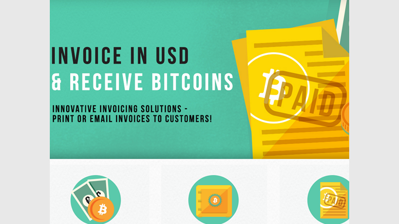 Invoice in US dollars, get paid in bitcoins with Coinvoice