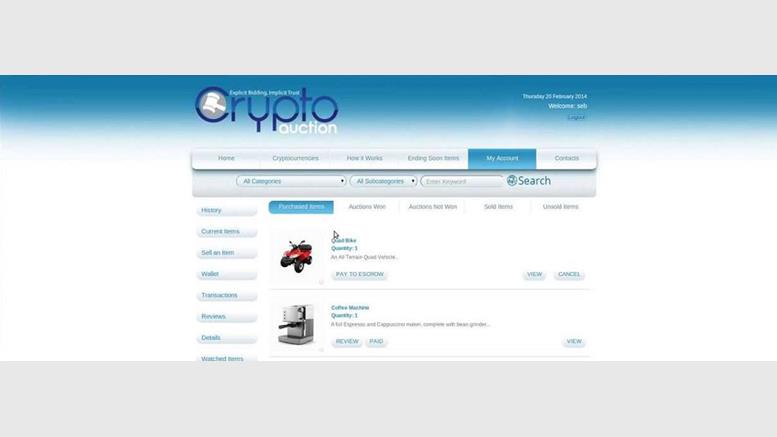 Cryptoauction Relaunch - Will it Help Bring Bitcoin Mainstream?