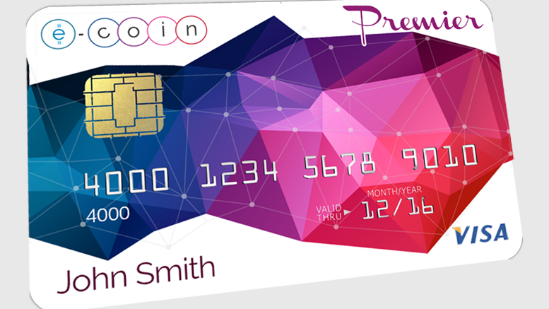 BTC Debit Card Provider E-Coin Launches Affiliate Program