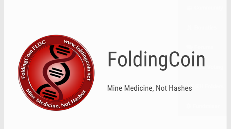 FoldingCoin, Where People Mine Protein Folding Structures