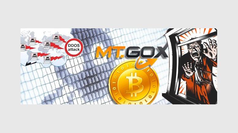 Mt. Gox DDoS and the Panic-Sell Price Drop