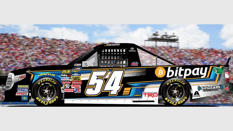 NASCAR Racer Justin Boston Heads to Daytona for BitPay