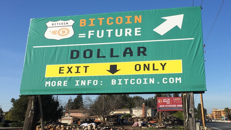 Check Out Bitcoin’s Silicon Valley Billboard!