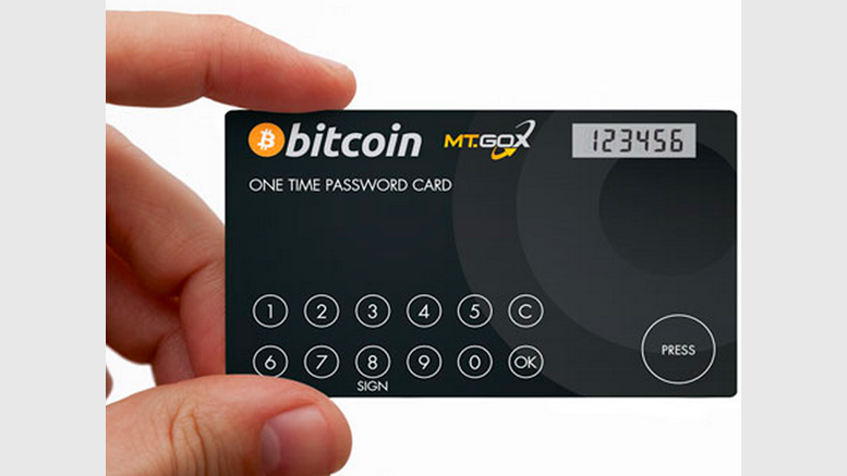 Bitcoin Exchange Mt. Gox Adds 'Extra Security' With One-Time Password Card