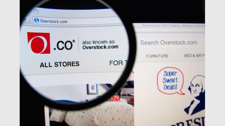 Overstock to Donate 4% of Bitcoin Revenue to Organizations Promoting Bitcoin Adoption