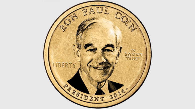 what is the ron paul crypto currency tease