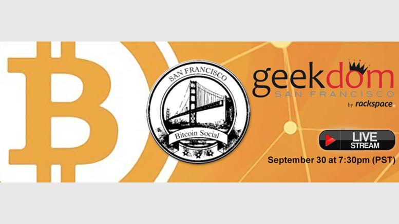 [Live Video Stream] SF Bitcoin Meetup @ Geekdom