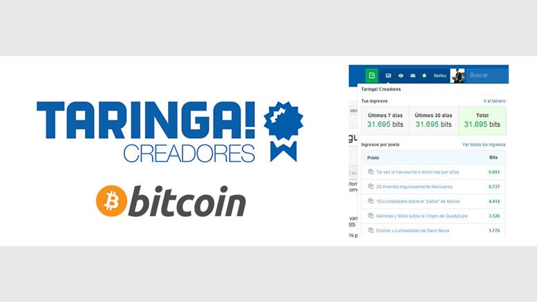 Social Media Site Taringa! Introduces Bitcoin Rewards in Largest Bitcoin Integration to Date