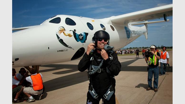 Travel to space with Bitcoin and Virgin Galactic