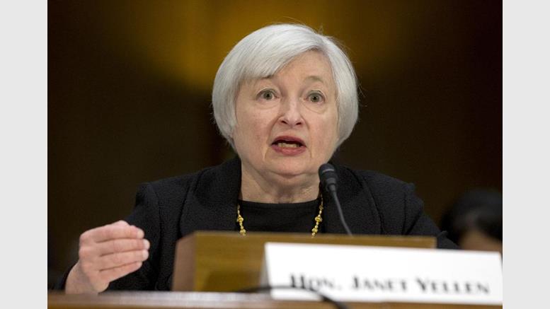 Chairwoman Yellen: The Fed Doesn't Have Authority To Supervise Or Regulate Bitcoin In Anyway
