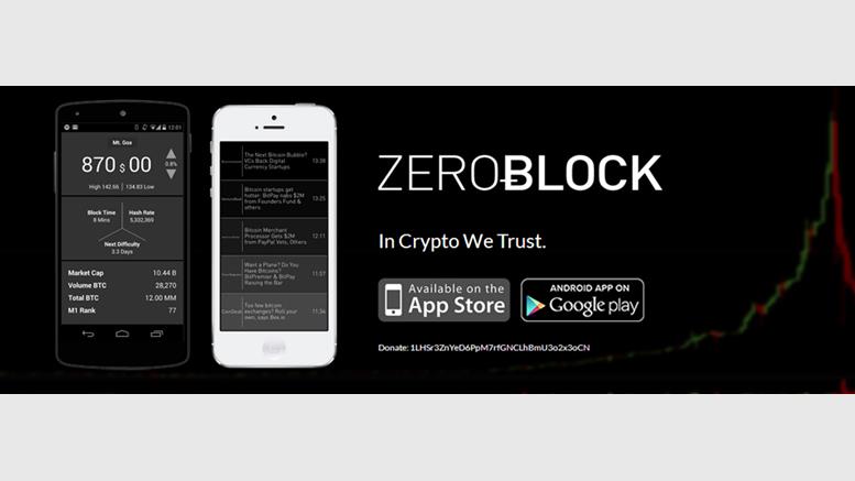 ZeroBlock Bitcoin App Now Available on Android Devices