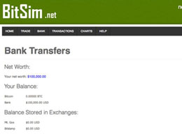BitSim.net Launches as a Bitcoin Trading Simulator