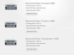 Boscombe Pierlytics Opens Pre-Orders For Powerful Bitcoin Miners