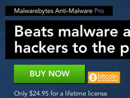 Malwarebytes Can Now Be Purchased With Bitcoin