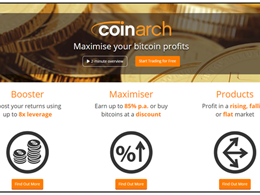 PRESS RELEASE: Coinarch Launches Bitcoin Trading Demo Product