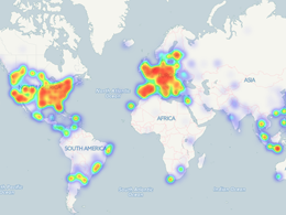 Coinmap's Heat Map Shows Places That Accepts Bitcoin
