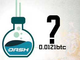 Dash Price Back Above 0.0121BTC, What's Next?