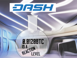 Dash Price Technical Analysis - 0.0120BTC is a Reaction Level