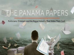 Bitcoiners Starting to Appear in Panama Papers Leaks