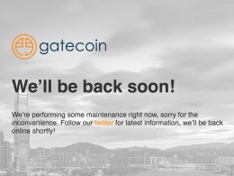 Digital Currency Exchange Gatecoin Offline After Loss of Funds