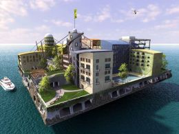 'Seasteads' offer libertarians the vision of floating cities for the future. The currency? Bitcoins.