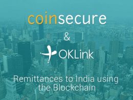 Coinsecure and OKLink Partner for Bitcoin Remittance Service in India