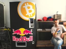 Red Bull Pushes the Envelope with a Bitcoin-Only Vending Machine