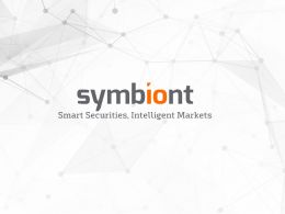 Why Symbiont Believes Blockchain Securities Are Wall Street's Future