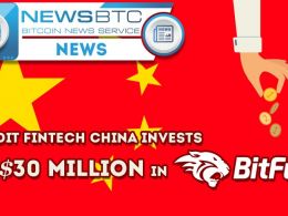 Credit China Fintech Invests $30 Million in Bitfury