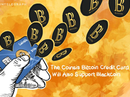 The Coinsis Bitcoin Credit Card Will Also Support Blackcoin