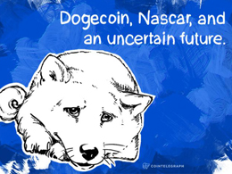“Such Wow”, “Much happy”. Dogecoin, Nascar, and an uncertain future
