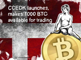 CCEDK launches, makes 1000 BTC available for trading