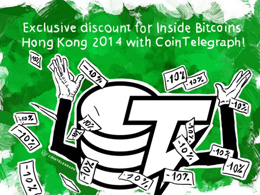 Exclusive discount for Inside Bitcoins Hong Kong 2014 with CoinTelegraph!