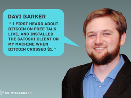 The human face of cryptocurrency: An Interview with Davi Barker