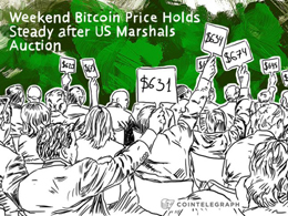 Weekend Bitcoin Price Holds Steady after US Marshals Auction