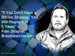“If You Don't Have a Bitcoin Strategy, You Will Regret it in 5 Years” – Fran Strajnar, Bravenewcoin.com